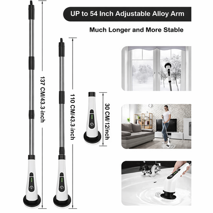 LumiClean® Electric Cleaning Brush 9 in 1