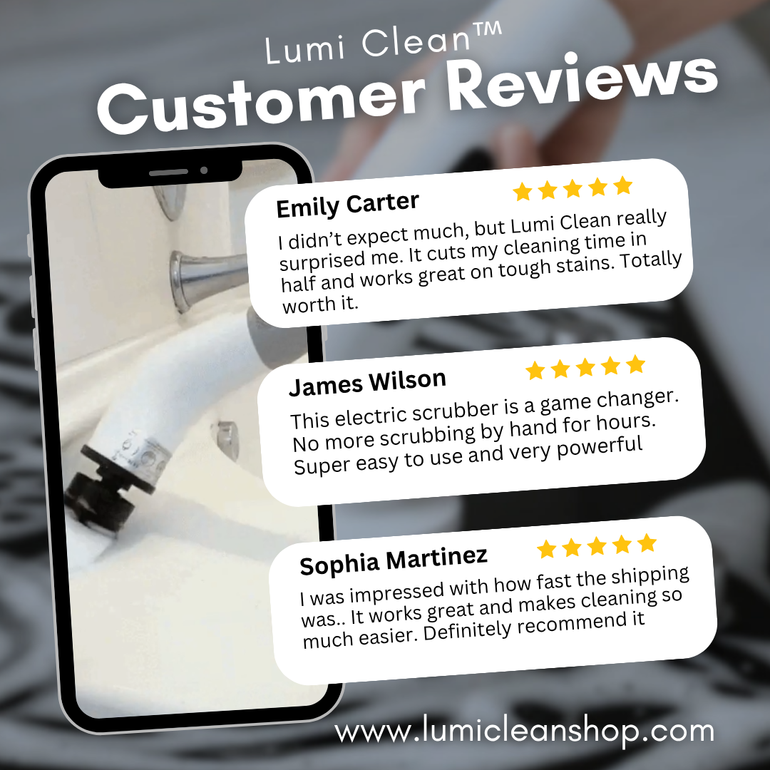 LumiClean® Electric Cleaning Brush 9 in 1